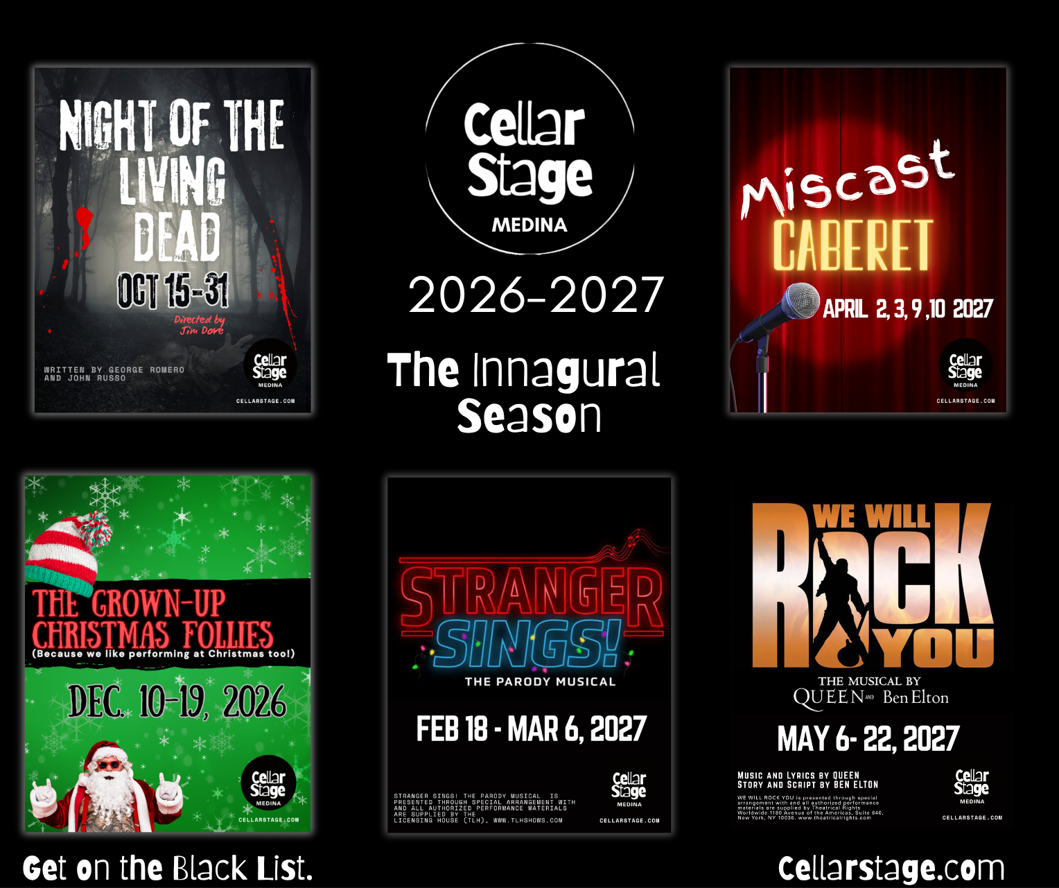 Cellar Stage 2026–27 Season